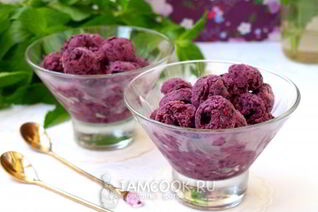 Мороженое из шелковицы