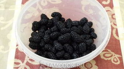 мороженое из шелковицы