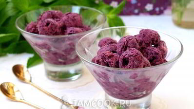 мороженое из шелковицы