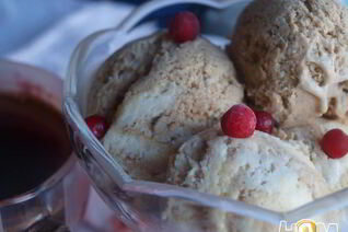 Мороженое кофейно-лимонное