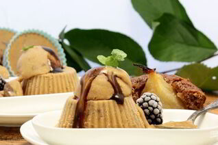 Мороженое со сгущенкой