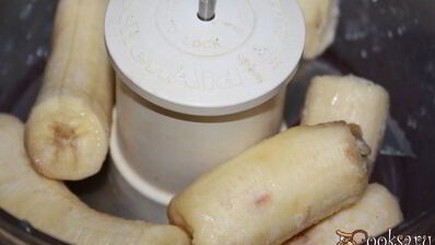 мягкое мороженое из бананов с медом