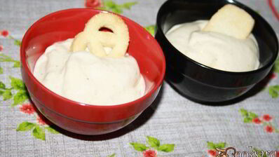 мягкое мороженое из бананов с медом