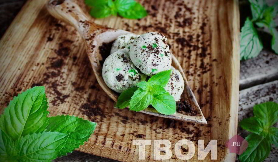 Рецепт мятного мороженого