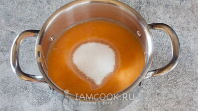 персиковое мороженое для фризера