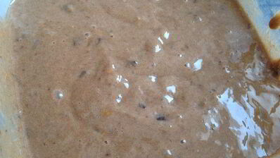 постное шоколадное мороженое