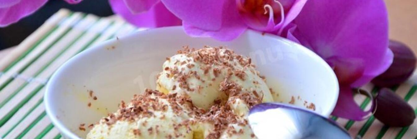 Сливочное мороженое из сливок