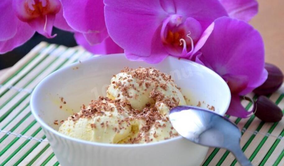 Рецепт сливочного мороженого из сливок