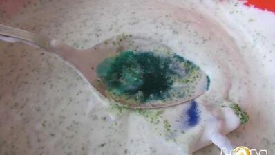 торт-мороженое арбуз