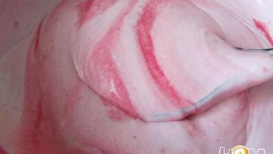 торт-мороженое арбуз