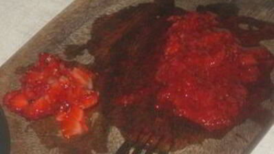 творожно-клубничное мороженое