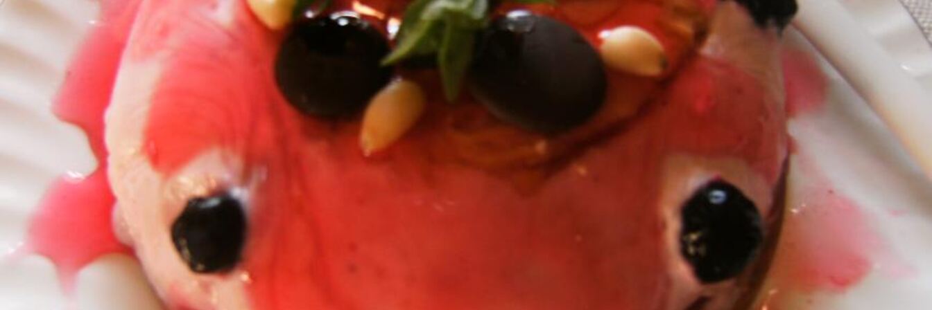 Творожно-ягодное мороженое