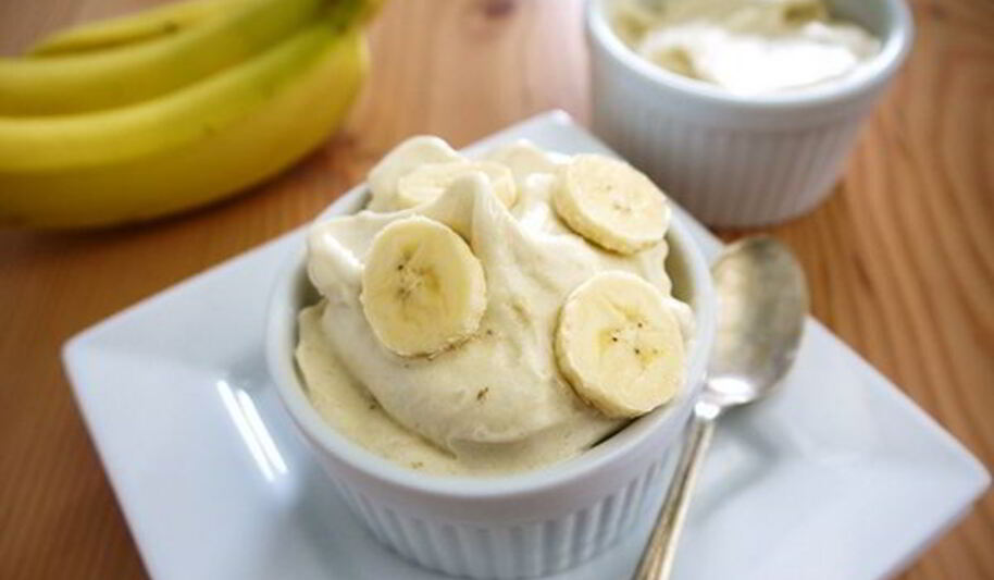 Рецепт творожного мороженого на протеине