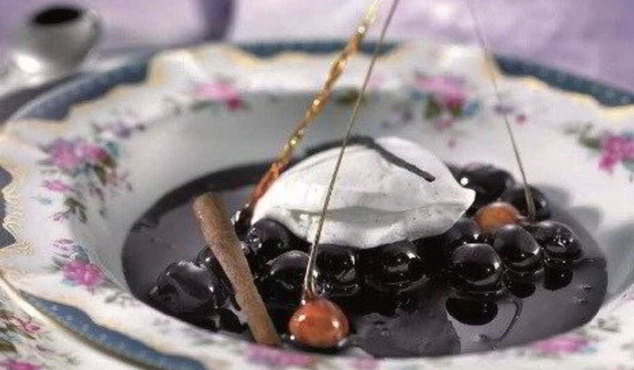 Рецепт вишневого мороженого с ликером амаретто