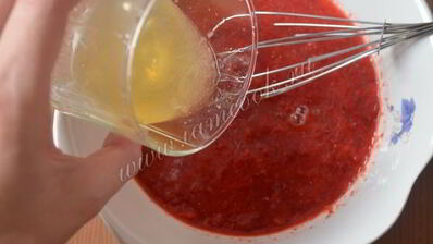 клубничный мусс