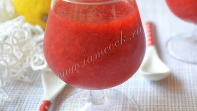 клубничный мусс