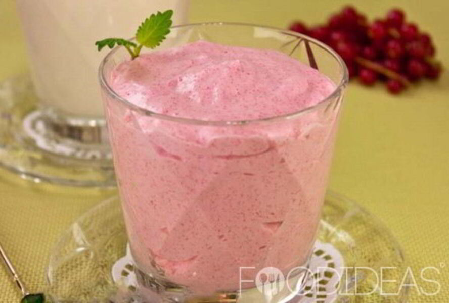 Клюквенный мусс