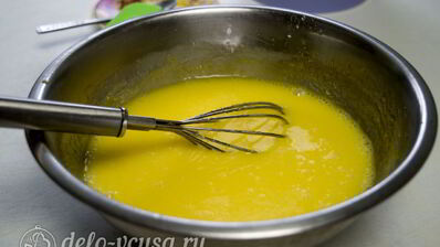 лимонно-клубничный муссовый торт