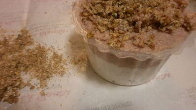 мусс два вкуса из творога и ветчины с инжиром