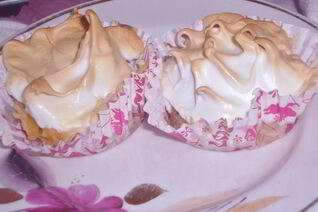 Мусс из белка, яблок и банана