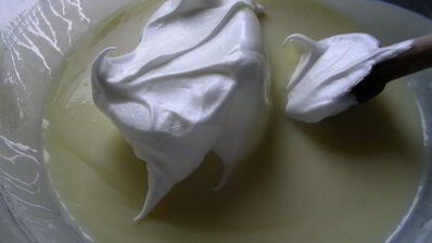 мусс из белого шоколада и лимона