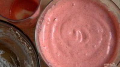 мусс из клубники