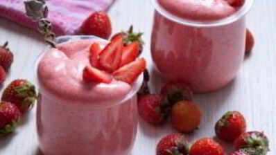 мусс из клубники