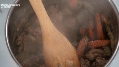 мусс из куриной печенки с икрой из морса