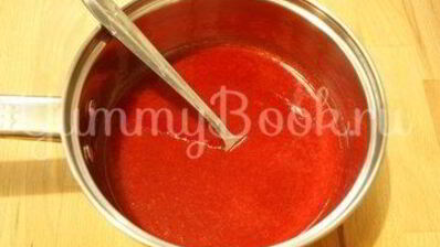 муссовый клубничный торт