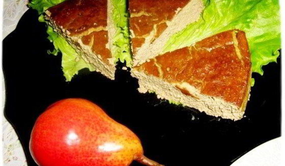 Рецепт печеночного мусса с грушами
