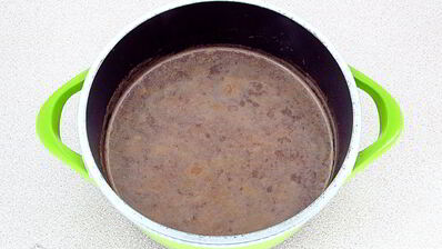 шоколадно-молочный мусс