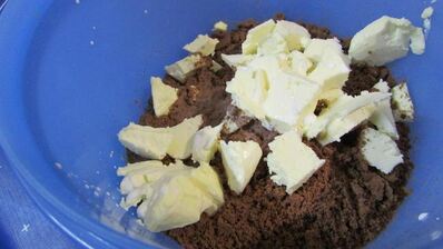 шоколадно-вишневый торт-мусс