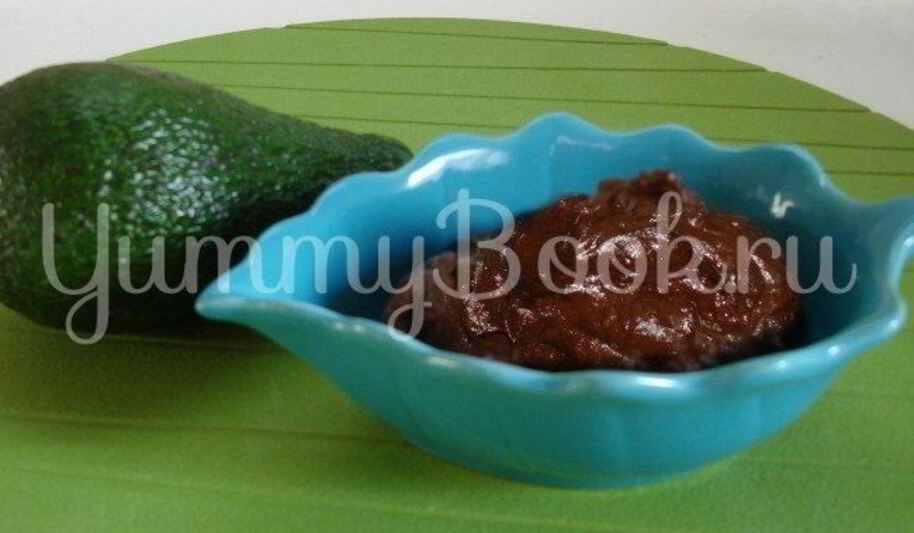 Рецепт шоколадного мусса из авокадо