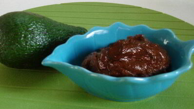 шоколадный мусс из авокадо