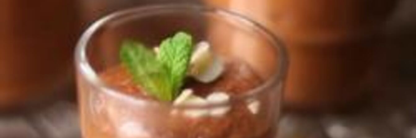 Шоколадный мусс с апельсином