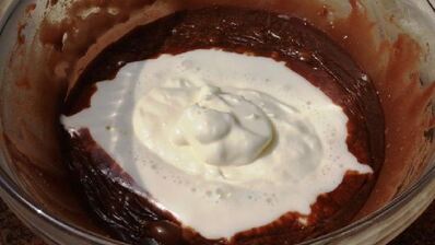 шоколадный мусс с коньяком