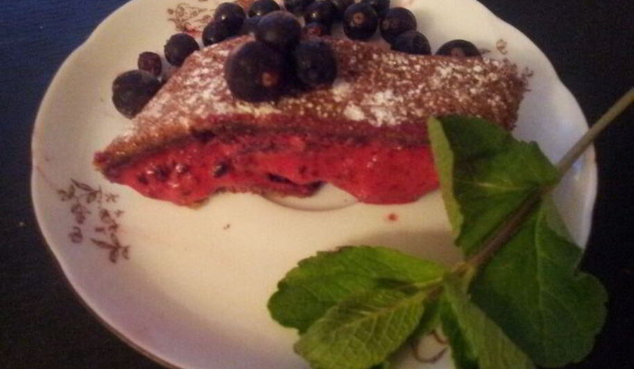 Рецепт шоколадного рулета с муссом