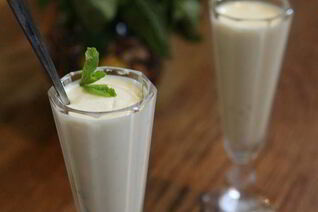 Сливочный крем-мусс из белого шоколада