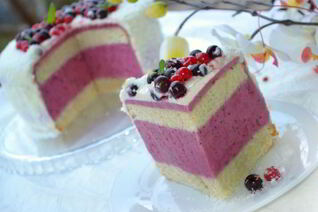 Торт-мусс Смородиновое настроение