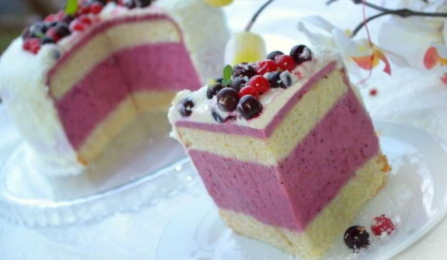 Рецепт торта-мусса смородиновое настроение
