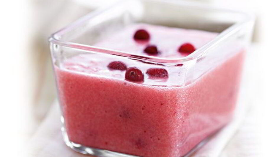 Рецепт традиционного финского мусса с брусникой