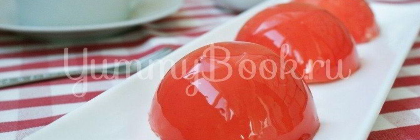 Ванильный мусс в глазури