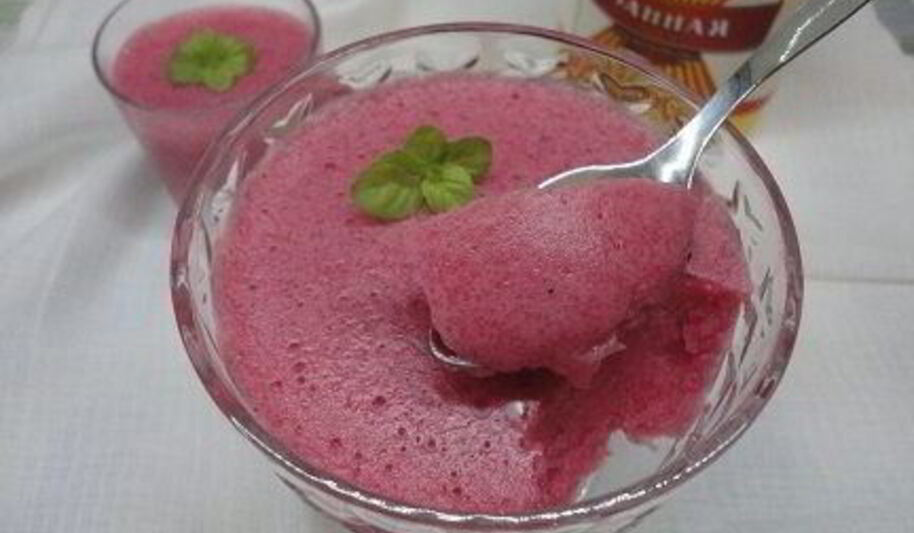 Рецепт ягодного мусса