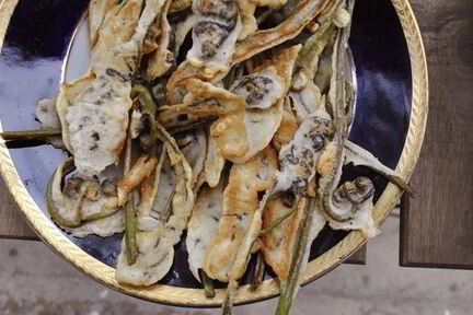 Папоротник в кляре