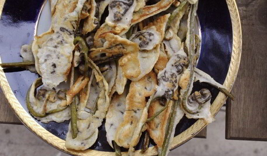 Рецепт папоротника в кляре