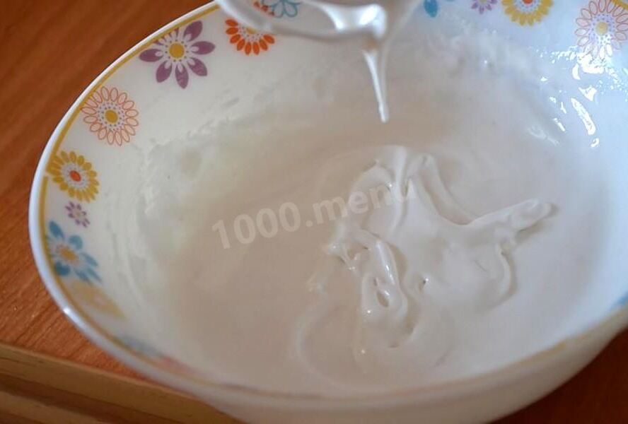 Гоголь моголь для кулича