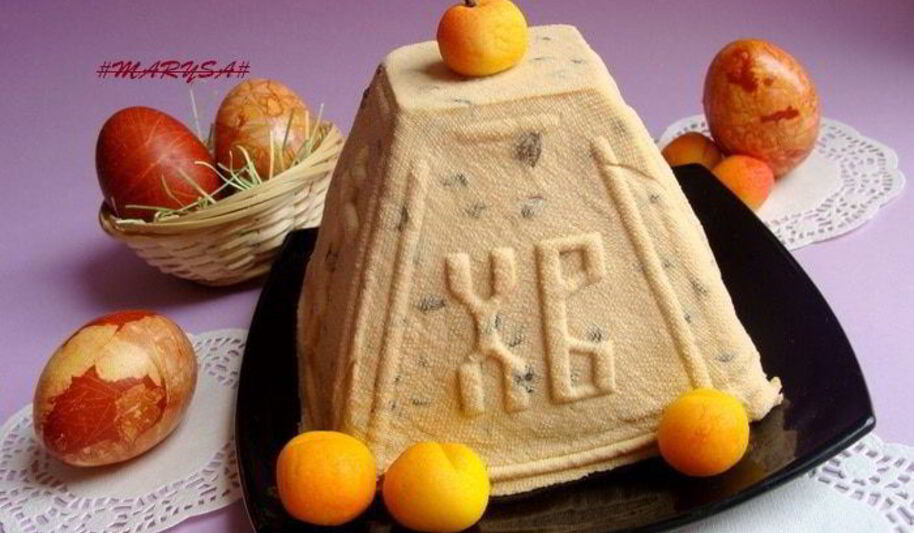 Рецепт карамельной пасхи