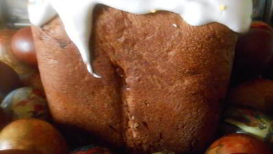 кулич иерусалимский из хлебопечки