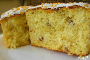 Кулич на топленом молоке