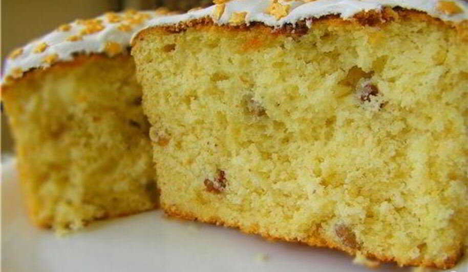 Рецепт кулича на топленом молоке